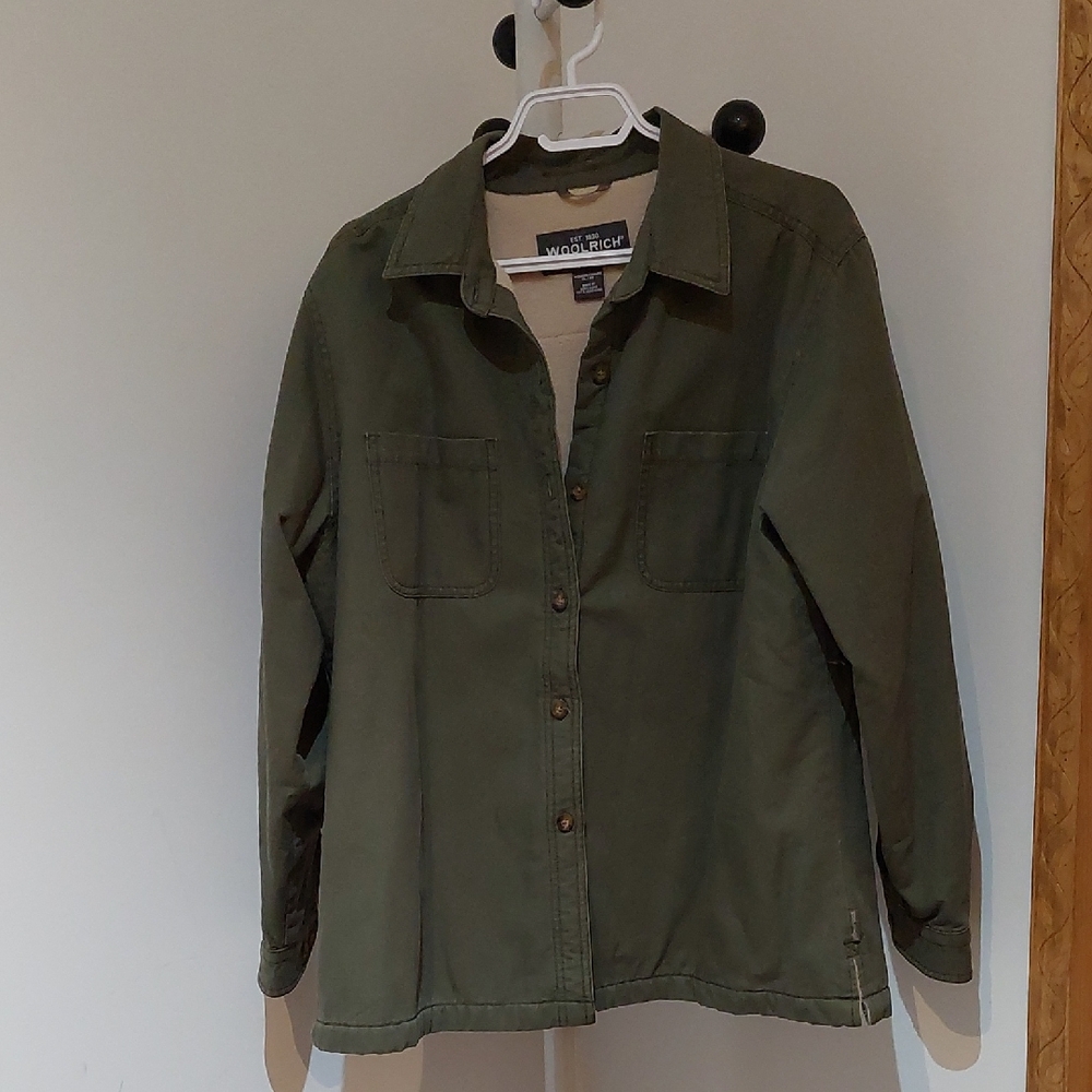 Woolrich Laurel Women's Utility Jacket  Green XL
